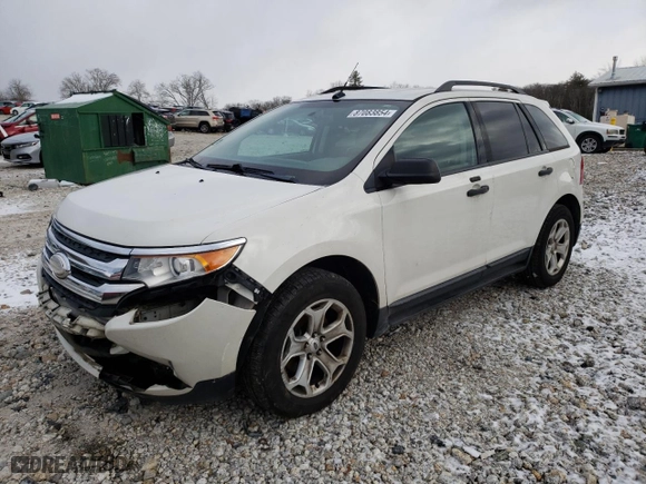 2013 Ford Edge SE with VIN 2FMDK3G90DBE26885, listed as a Copart auction lot 87083854 with 172,535 mi miles and Clean Title. Bid and sale history available at carsss.com. Image 1.