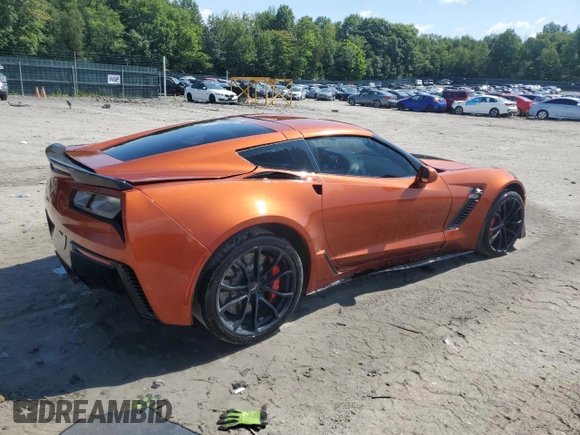 2015 Chevrolet Corvette Z06 2LZ with VIN 1G1YR2D64F5606571, listed as a Copart auction lot 68021634 with 16,188 mi miles and Clean Title. Bid and sale history available at carsss.com. Image 3.