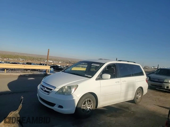 2005 Honda Odyssey EX with VIN 5FNRL38455B400989, listed as a Copart auction lot 50576265 with 132,131 mi miles and Salvage Title. Bid and sale history available at carsss.com. Image 12.