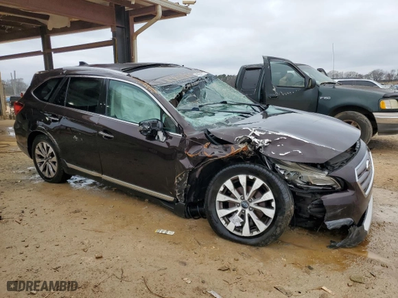 2017 Subaru Outback Touring with VIN 4S4BSETCXH3202291, listed as a Copart auction lot 44384055 with 98,840 mi miles and Salvage Title. Bid and sale history available at carsss.com. Image 4.