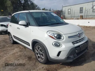2014 FIAT 500L Trekking with VIN ZFBCFADHXEZ009425, listed as a IAAI auction lot 41465119 with 114,029 mi miles and . Bid and sale history available at DreamBid. Image 1.