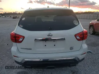 2017 Nissan Pathfinder SV z VIN 5N1DR2MN2HC674116, wystawiony jako Copart lot #47123475 z przebiegiem 133 928 mil mil oraz Szkoda całkowita • Salvage title. Historia ofert i sprzedaży dostępna na DreamBid. Obrazek 6.