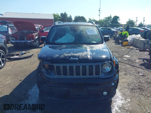 2022 Jeep Renegade Limited with VIN ZACNJDD11NPN71962, listed as a IAAI auction lot 42374425 with 40,223 mi miles and . Bid and sale history available at DreamBid. Image 13.