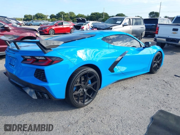 2022 Chevrolet Corvette 1LT with VIN 1G1YA2D40N5107268, listed as a IAAI auction lot 41083919 with 10,368 mi miles and . Bid and sale history available at DreamBid. Image 4.