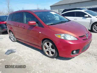2006 Mazda 5 Sport with VIN JM1CR293560105198, listed as a IAAI auction lot 41848070 with 215,465 mi miles. Bid and sale history available at carsss.com. Image 1.