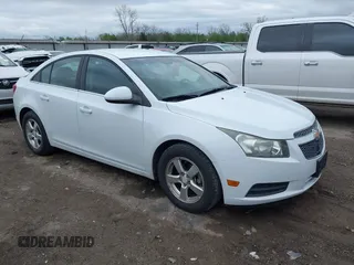 2011 Chevrolet Cruze LT w/1FL with VIN 1G1PE5S95B7261362, listed as a IAAI auction lot 41895718 with 163,626 mi miles. Bid and sale history available at carsss.com. Image 1.