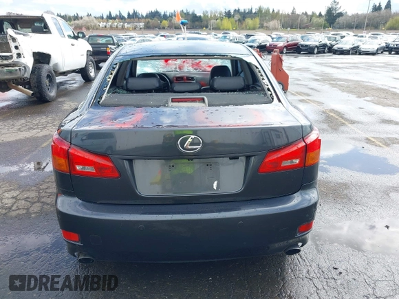 2006 Lexus IS 250 with VIN JTHCK262162000032, listed as a IAAI auction lot 41945033 with 253,622 mi miles and . Bid and sale history available at DreamBid. Image 16.