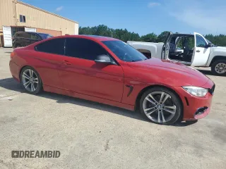 2015 BMW 4 Series 428i with VIN WBA3N3C50FK232924, listed as a Copart auction lot 60427945 with 143,599 mi miles and Salvage title. Bid and sale history available at DreamBid. Image 4.
