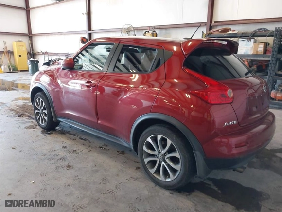 2013 Nissan Juke SL with VIN JN8AF5MV1DT214428, listed as a IAAI auction lot 41346789 with 122881 miles. Bid and sale history available at carsss.com. Image 3.
