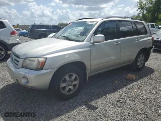 2005 Toyota Highlander with VIN JTEDP21A650068273, listed as a Copart auction lot 51506985 with 196,026 mi miles and Non Repairable. Bid and sale history available at carsss.com. Image 1.