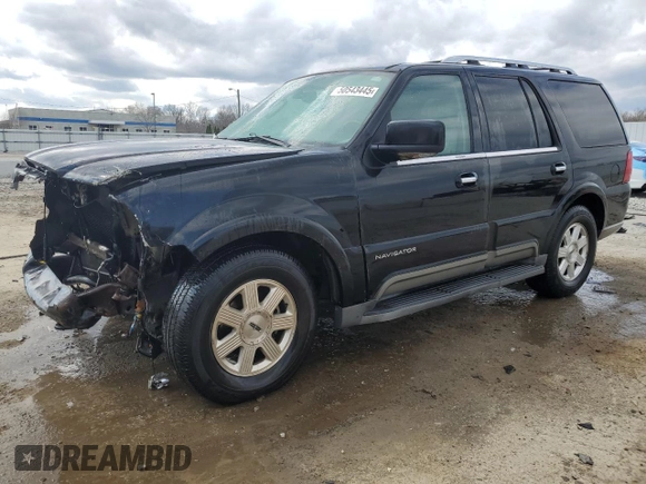 2004 Lincoln Navigator Luxury with VIN 5LMFU28R64LJ14370, listed as a Copart auction lot 50543445 with 218,450 mi miles and Non repairable. Bid and sale history available at DreamBid. Image 1.