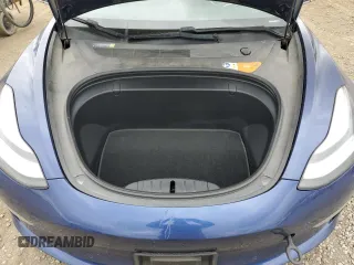 2018 Tesla Model 3 Long Range Battery with VIN 5YJ3E1EA3JF024835, listed as a Copart auction lot 53510345 with 197,560 mi miles and Salvage Title. Bid and sale history available at DreamBid. Image 12.
