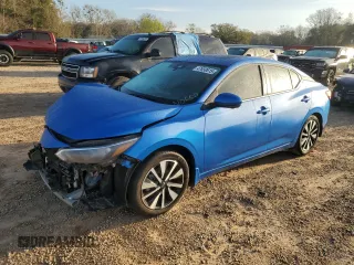 2024 Nissan Sentra SV with VIN 3N1AB8CVXRY213001, listed as a Copart auction lot 47650615 with 11,812 mi miles and Salvage Title. Bid and sale history available at DreamBid. Image 1.