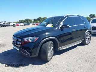 2023 Mercedes-Benz GLE 350 with VIN 4JGFB4KB3PA940237, listed as a IAAI auction lot 41674207 with 33,747 mi miles and . Bid and sale history available at DreamBid. Image 2.