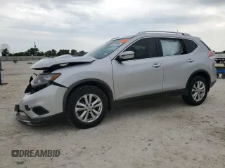 2016 Nissan Rogue SV z VIN KNMAT2MV2GP711469, wystawiony jako Copart lot #56378785 z przebiegiem 63 531 mil mil oraz Szkoda całkowita • Salvage title. Historia ofert i sprzedaży dostępna na DreamBid. Obrazek 1.
