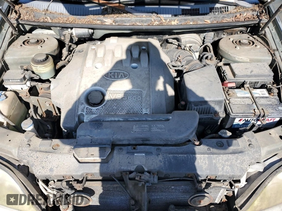 2003 Kia Sedona LX with VIN KNDUP131136362461, listed as a Copart auction lot 45305714 with 80,265 mi miles and Clean Title. Bid and sale history available at carsss.com. Image 12.
