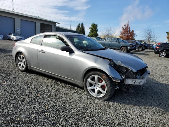 2006 Infiniti G35 Coupe with VIN JNKCV54E56M708150, listed as a Copart auction lot 77633974 with NaN miles and Salvage Title. Bid and sale history available at carsss.com. Image 4.