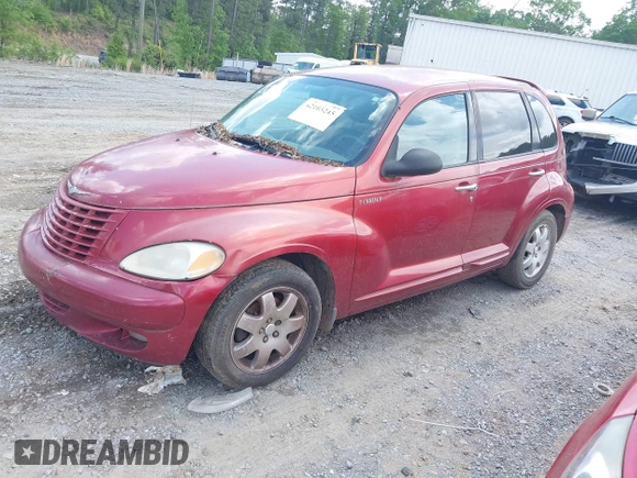 2004 Chrysler PT Cruiser Touring with VIN 3C4FY58B64T358041, listed as a IAAI auction lot 42103245 with 189,000 mi miles. Bid and sale history available at carsss.com. Image 2.