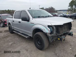 2019 Ford F-150 XL with VIN 1FTEW1C57KFA19985, listed as a IAAI auction lot 41588998 with 189,868 mi miles and . Bid and sale history available at carsss.com. Image 1.