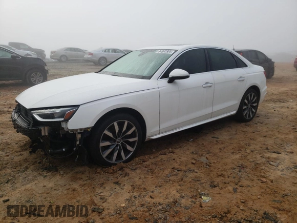2021 Audi A4 Premium Plus z VIN WAUBBAF46MA008457, wystawiony jako Copart lot #84367804 z przebiegiem 45 001 mil mil oraz Szkoda całkowita • Salvage title. Historia ofert i sprzedaży dostępna na DreamBid. Obrazek 1.