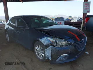 2015 Mazda 3 i Touring with VIN JM1BM1L71F1236199, listed as a IAAI auction lot 42737910 with 153,427 mi miles and . Bid and sale history available at DreamBid. Image 1.