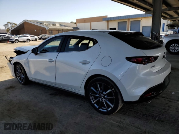 2020 Mazda Mazda3 Hatchback with VIN JM1BPALM8L1161025, listed as a Copart auction lot 48594815 with 43,326 mi miles and Salvage Title. Bid and sale history available at carsss.com. Image 2.