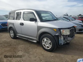 2005 Honda Element LX with VIN 5J6YH18305L015727, listed as a Copart auction lot 46075265 with 200,411 mi miles and Salvage Title. Bid and sale history available at DreamBid. Image 4.