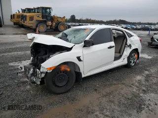 2018 Honda Civic LX with VIN 2HGFC2F59JH519837, listed as a Copart auction lot 81550184 with 166,369 mi miles and Salvage Title. Bid and sale history available at DreamBid. Image 1.