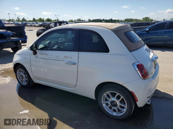 2013 FIAT 500 Pop с VIN 3C3CFFDRXDT647607, выставлен на аукционе Copart как лот 57860045 с пробегом 77 247 миль миль и Чистый • Clean title. История ставок и продаж доступна на DreamBid. Изображение 2.