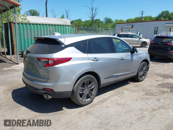 2021 Acura RDX w/A-Spec Package с VIN 5J8TC2H67ML015836, выставлен на аукционе IAAI как лот 42372482 с пробегом 39 223 миль миль и . История ставок и продаж доступна на DreamBid. Изображение 4.