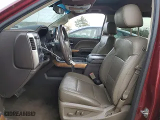2015 Chevrolet Silverado 1500 LTZ with VIN 3GCUKSEC2FG350230, listed as a Copart auction lot 42258115 with 117,353 mi miles and Salvage Title. Bid and sale history available at carsss.com. Image 7.