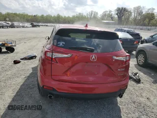 2020 Acura RDX with VIN 5J8TC2H36LL025049, listed as a Copart auction lot 51838975 with 0 mi miles and Salvage Title. Bid and sale history available at carsss.com. Image 6.