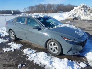 2022 Hyundai Elantra SE with VIN KMHLL4AG8NU259886, listed as a IAAI auction lot 41270628 with 65,457 mi miles. Bid and sale history available at carsss.com. Image 1.