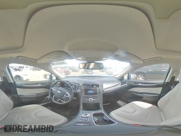 2017 Ford Fusion Hybrid Titanium with VIN 3FA6P0RU1HR138725, listed as a Copart auction lot 56650625 with 77,331 mi miles and Salvage title. Bid and sale history available at DreamBid. Image 14.