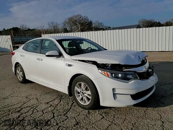 2017 Kia Optima LX with VIN 5XXGT4L38HG133070, listed as a Copart auction lot 85195614 with 128,196 mi miles and Salvage Title. Bid and sale history available at carsss.com. Image 11.