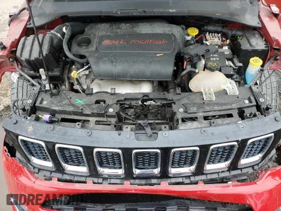 2018 Jeep Compass Limited with VIN 3C4NJDCB0JT397379, listed as a Copart auction lot 59751945 with Not provided miles and Salvage title. Bid and sale history available at DreamBid. Image 12.