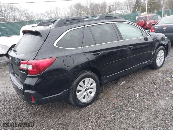 2019 Subaru Outback Premium with VIN 4S4BSAHC8K3318470, listed as a IAAI auction lot 41704888 with 110,114 mi miles. Bid and sale history available at carsss.com. Image 4.