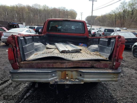 1997 Ford F-350 with VIN 1FTHF36F4VEB28332, listed as a Copart auction lot 51759825 with Not provided miles and Salvage title. Bid and sale history available at DreamBid. Image 6.