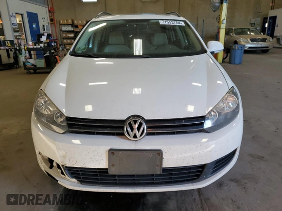 2010 Volkswagen Jetta SportWagen TDI with VIN 3VWTL7AJ8AM607151, listed as a Copart auction lot 71553754 with 173,811 mi miles and Salvage Title. Bid and sale history available at carsss.com. Image 5.