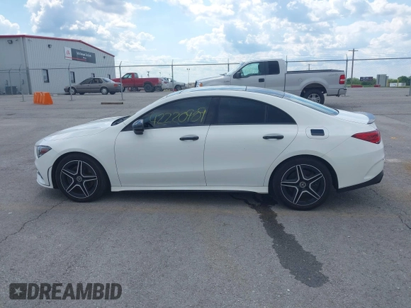2020 Mercedes-Benz CLA 250 with VIN WDD5J4HB0LN060096, listed as a IAAI auction lot 42220909 with 48,987 mi miles and . Bid and sale history available at DreamBid. Image 14.
