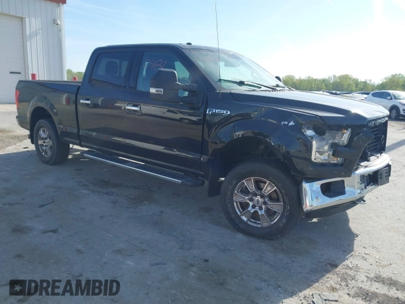 2017 Ford F-150 XL with VIN 1FTFW1EF9HFC67545, listed as a IAAI auction lot 41950482 with 120,222 mi miles and . Bid and sale history available at DreamBid. Image 1.