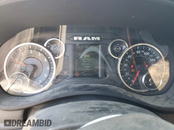 2022 Ram 2500 Tradesman with VIN 3C6UR4HJ1NG180112, listed as a Copart auction lot 43023515 with 146,973 mi miles and Salvage title. Bid and sale history available at DreamBid. Image 9.