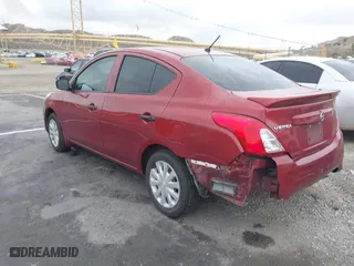 2019 Nissan Versa Sedan SV with VIN 3N1CN7AP4KL818505, listed as a IAAI auction lot 41537110 with 130,474 mi miles. Bid and sale history available at carsss.com. Image 3.