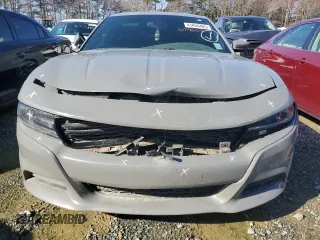 2019 Dodge Charger SXT with VIN 2C3CDXBG8KH674663, listed as a Copart auction lot 41856485 with 163,114 mi miles and Salvage Title. Bid and sale history available at carsss.com. Image 5.