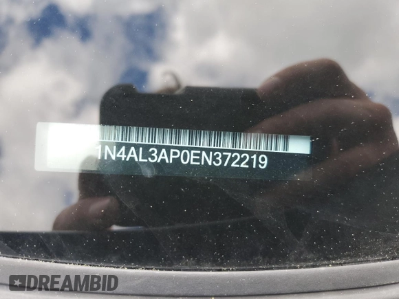 2014 Nissan Altima S with VIN 1N4AL3AP0EN372219, listed as a Copart auction lot 55450855 with 164,861 mi miles and Salvage Title. Bid and sale history available at DreamBid. Image 12.