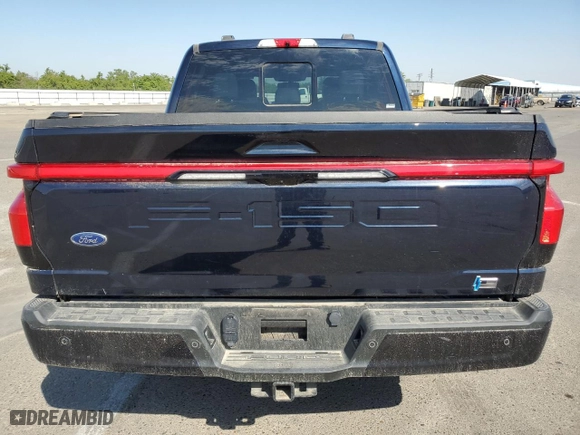 2022 Ford F-150 Lightning Pro with VIN 1FTVW1EL9NWG15843, listed as a Copart auction lot 64418323 with NaN miles. Bid and sale history available at carsss.com. Image 6.