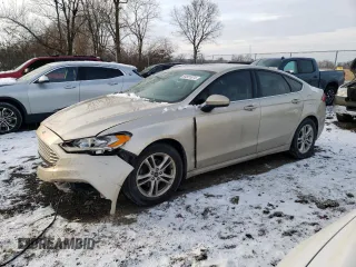 2018 Ford Fusion SE with VIN 3FA6P0H78JR270477, listed as a Copart auction lot 84851074 with 266,405 mi miles and Salvage Title. Bid and sale history available at carsss.com. Image 1.