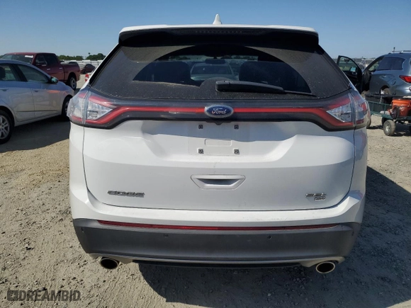 2016 Ford Edge SEL with VIN 2FMPK4J86GBC61979, listed as a Copart auction lot 53104615 with 118,429 mi miles and Salvage Title. Bid and sale history available at carsss.com. Image 6.