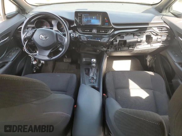 2018 Toyota C-HR XLE with VIN NMTKHMBX6JR051437, listed as a Copart auction lot 54416125 with 37,262 mi miles and Salvage Title. Bid and sale history available at DreamBid. Image 8.