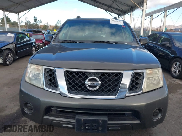 2008 Nissan Pathfinder SE with VIN 5N1AR18U88C606823, listed as a IAAI auction lot 41266052 with 158,182 mi miles. Bid and sale history available at carsss.com. Image 12.
